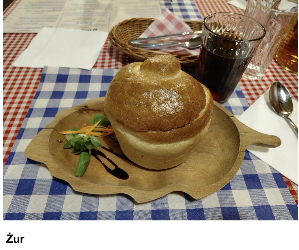 Zu sehen ist das Gericht „Zur“