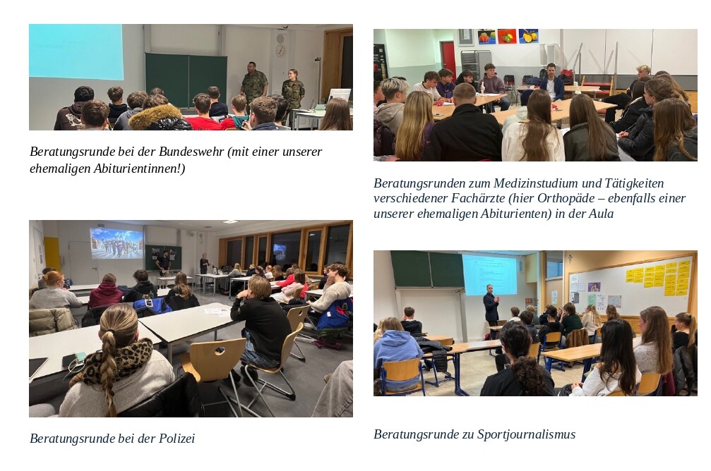 Schüler*innen im Gespräch