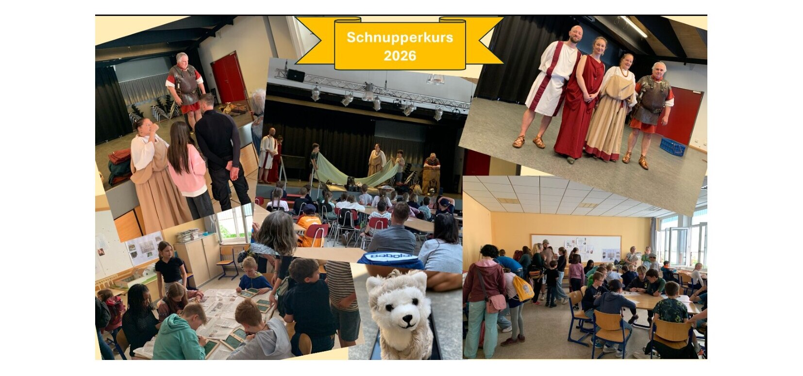 Impressionen vom Schnupperkurs Latein